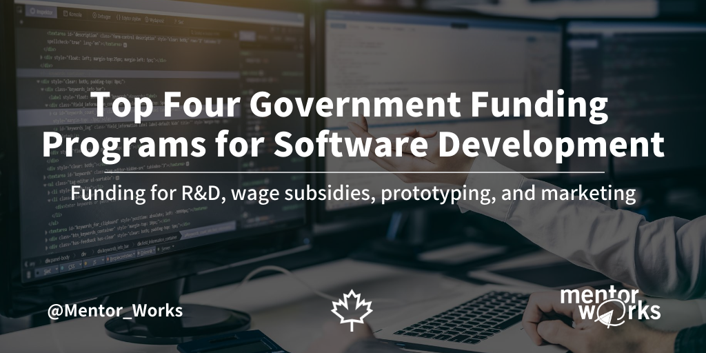 Top Four Government Funding Programs for Software Development