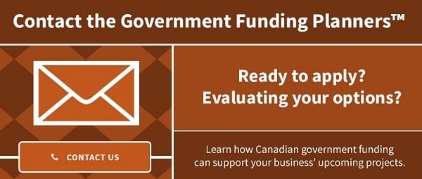 Contact the Canadian Government Funding Planners