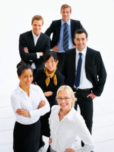 Business group portrait