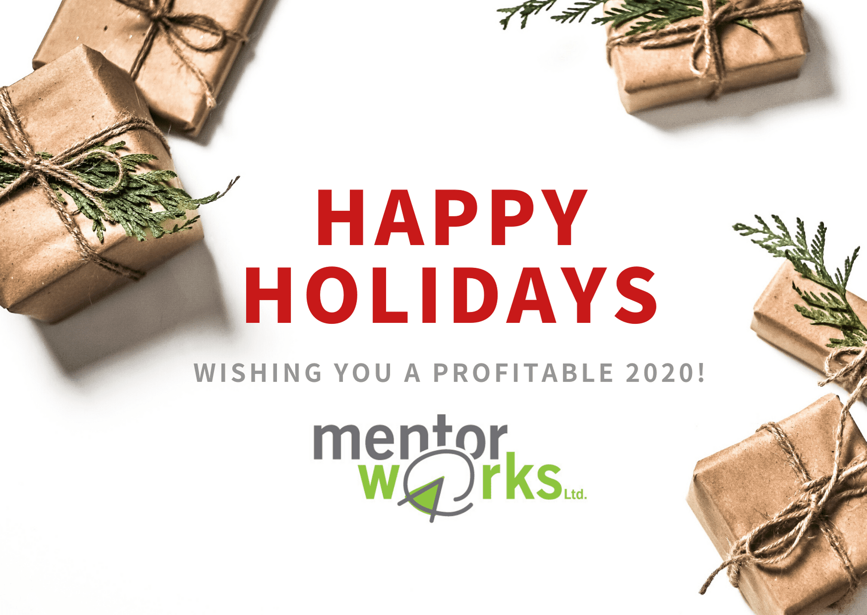 Happy Holidays Mentor Works