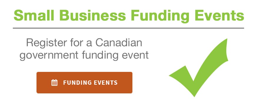 Canadian Small Business Funding Events